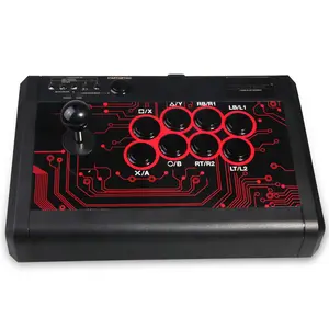 6 in 1 Arcade-Videospiele Fighting Stick Joystick Controller Arcade-Stick für PS4/PS3/Xbox 360/Xbox One-Konsole