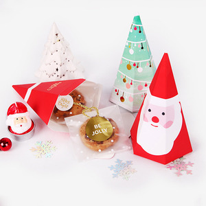 Caja Hexagonal de Cartón para Regalos de Navidad, Caja de Regalo Navideña, Paquete para Regalos, Dulces, Galletas y Bocadillos para Fiestas Navideñas - Product Image 3