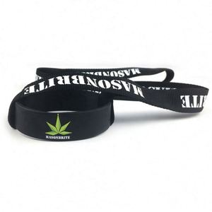 Factory Direct <b>Polyester</b> <b>Lanyard</b> with Silicone Cup Holder Silk Screen Printing Custom Logo and Hook Accessory - Product Image 4