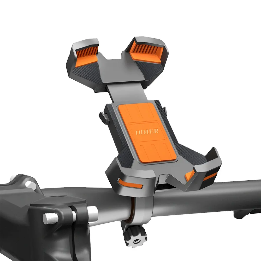OEM Design personalizzato flessibile in plastica ABS 360 gradi regolabile in altezza porta telefono auto in Silicone