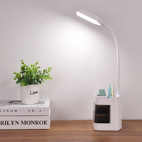 Lampe de table LED TIANHUA en gros, OEM, veilleuse, 3 niveaux de luminosité réglables, pour étude et lecture, contrôle tactile USB, CRI élevé 86.6, mobile