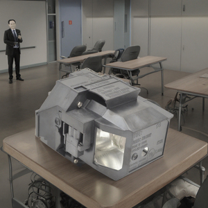 Mailepu elplp96 đèn thủy ngân cho máy chiếu powerlite 1266 1286 X39 Pro ex9210 ex9220 VS250 VS350 proyectores - Product Image 5