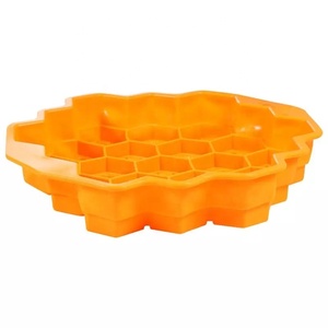 Molde para Hornear en Forma de <span class=keywords><strong>Panal</strong></span>, Herramienta para Hornear, Molde de Silicona Único de 24x23x4.5cm, Elegante Molde para Hornear - Product Image 3