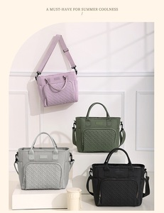 Gran capacidad portátil para el <span class=keywords><strong>trabajo</strong></span> con bolsa <span class=keywords><strong>de</strong></span> almuerzo para estudiantes bolsa <span class=keywords><strong>de</strong></span> fiambrera portátil para entrega <span class=keywords><strong>de</strong></span> alimentos bolsa aislada - Product Image 6