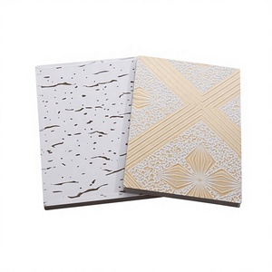 <span class=keywords><strong>Plafond</strong></span> suspendu en plâtre 60x60 cm pour la Bolivie avec surface laminée en film PVC, insonorisant, idéal pour les hôtels - Product Image 6