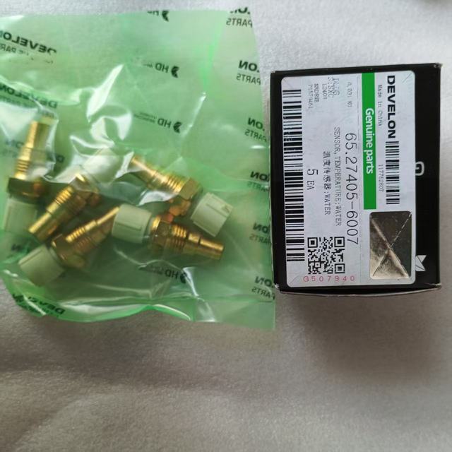 Develon Doosan Hyunda I Bob for Excavator Spare Parts New Original Factory Genuine Temperature Sensor 65.27405-6007 6 Month