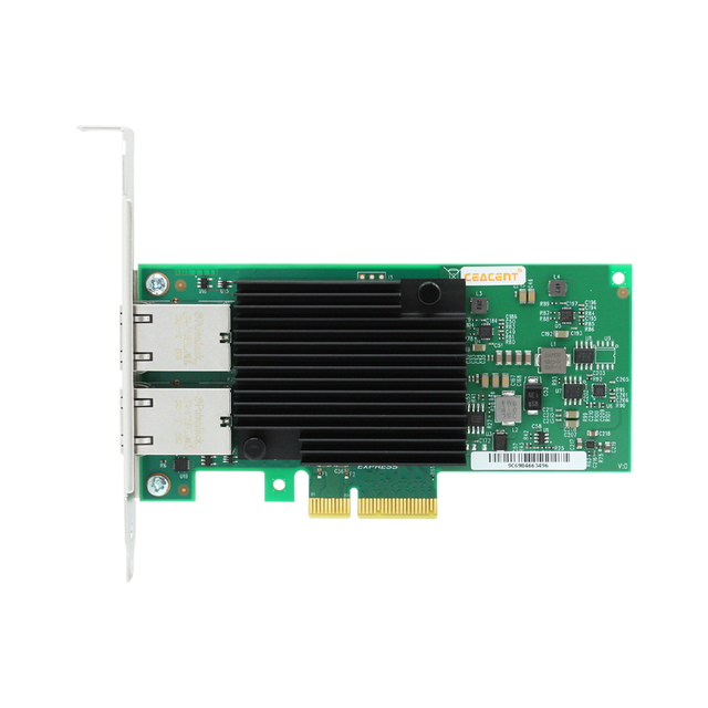Dual Port PCIe X8 Server Network Card CC8540-T2 10GbE Intel X540 CHIP 2 RJ45 10Gbps Wired External Stock