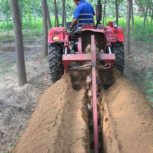 Itop — tracteur agricole à percussion à 3 points, Machine à creuser, 15hp, Diesel, chaîne, passage de tuyau, tétine profonde - Product Image 3
