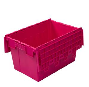 Boîte en PP de couleur personnalisée, empilable, grande capacité, bac de stockage, conteneur logistique pour déménagement industriel - Product Image 1