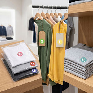 Etiquetas Adhesivas Redondas Personalizadas al por Mayor, Etiquetas de Talla Removibles para Camisetas, Etiquetas de Talla Profesionales para Ropa - Product Image 2