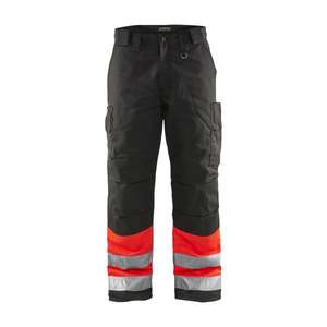 BLAKLADER - 186218115599D96 Pantalones de invierno Hi-Vis Rojo/Negro-EAN 7330509377055 ROPA DE TRABAJO DE 2017 - Product Image 1