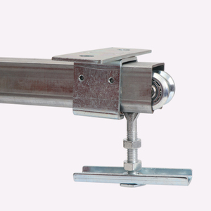 <span class=keywords><strong>Rail</strong></span> de <span class=keywords><strong>porte</strong></span> <span class=keywords><strong>coulissante</strong></span> en acier industriel moderne Rouleau de <span class=keywords><strong>porte</strong></span> galvanisé durable pour garage et entrepôt - Product Image 4