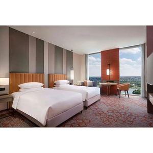 AmericInn Hotel Venta al por mayor Camas de hotel <span class=keywords><strong>Muebles</strong></span> Habitación de invitados Armario Base de cama Cabecero Liquidación Hotel Juegos de <span class=keywords><strong>dormitorio</strong></span> <span class=keywords><strong>Muebles</strong></span> - Product Image 4