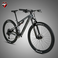 Vélo de montagne 29 pouces OVERLORD, suspension intégrale, fibre de carbone, VTT SX-12 vitesses, vélo de descente pour adultes, TWITTER, directement de l'usine