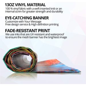Banner personalizado de vinilo flexible de PVC para <span class=keywords><strong>seguro</strong></span> automotriz, cartel impreso UV para escenario al aire libre, promoción, publicidad, valla de malla, Banner - Product Image 3