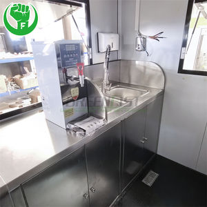 Siyah en çok satan tam mutfak donatılmış mobil gıda kamyonu Fast Food römork VIN numarası ile aperatifler ve Hotdogs için - Product Image 4