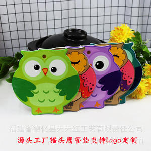 แผ่นรองแก้วเซรามิกรูปทรงไม่สม่ำเสมอ ทนความร้อน สีขาว ทำจากโดโลไมต์ พิมพ์ลายดิจิทัล ของขวัญส่งเสริมการขาย - Product Image 4