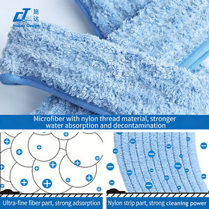 Sistema de Herramientas para Limpieza de Ventanas Comerciales, Cepillo de Microfibra para Limpiar Vidrios, Limpiador y Aplicador de Ventanas con Mango de Plástico - Product Image 4