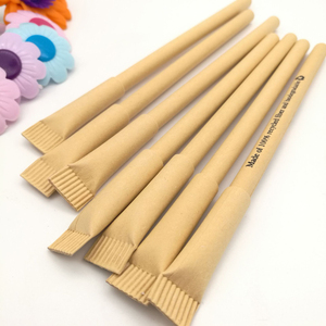 Wholesale Custom Eco-Friendly Biodegradable Recycled <b>Rolling</b> Paper Pen Advertising Promotional Ballpoint Pens Black/Blue Ink - Product Image 1