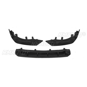 Spoiler de pare-chocs avant pour BMW I3 2022 2023 Noir brillant Protection inférieure de pare-chocs Lame séparatrice Styling automobile - Product Image 4