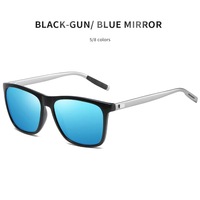 Lunettes de soleil pilotes de marque de luxe pour hommes monture en métal de sol de haute qualité en gros élégantes et à la mode