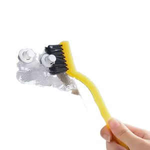 <b>Cleaning</b> <b>Brush</b> Set 3 Pc Nylon Wire For Kitchen Stove Grease Removal Multi Functional - Product Image 2