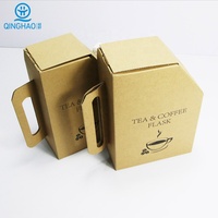 Boîte à café portable et étanche, type carton, avec robinet aseptique, pour boissons froides et chaudes, isolée, 48oz 96oz, finition mate