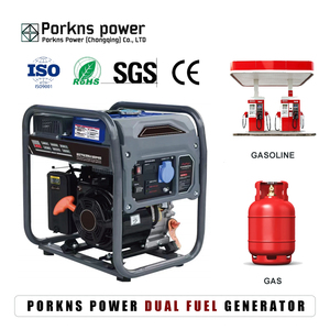 Weichai silenzioso azionato a Gas 3000w 3kw 3500w 3.5 Kva Super abbastanza Dual Fuel Inverter elettrico portatile generatore a benzina con gpl - Product Image 2