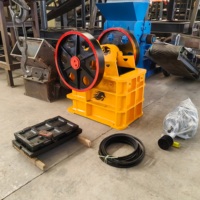 Concasseur à mâchoires fixe robuste avec moteur AC et moteur thermique, concasseur de pierres et de roches de type fixe pour usine minière et ligne de concassage de minerai