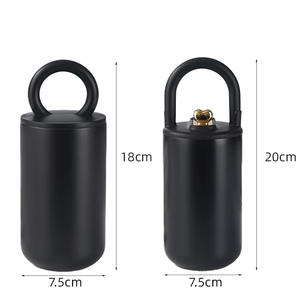 Mug de voyage isotherme en acier inoxydable à double paroi avec anse, 500 ml, personnalisable, maintien au chaud/froid 6-12 heures - Product Image 4