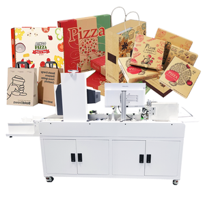 Foofon cuốn sách cạnh máy in kỹ thuật số hộp bánh pizza máy in mini đơn vượt qua máy in kỹ thuật số - Product Image 1