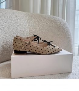 Mules en daim à pois 2026 pour femme – Talons chics et tendance, bout pointu, à enfiler, sandales compensées, style élégant, escarpins mode - Product Image 1