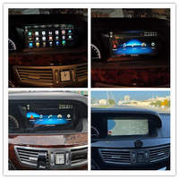 Autoradio 10,25 pouces Lecteur Android 10 Écran Lecteur DVD de voiture Navigation GPS pour Mercedes BENZ S W221 W216 CL 2005-2013 Classe S