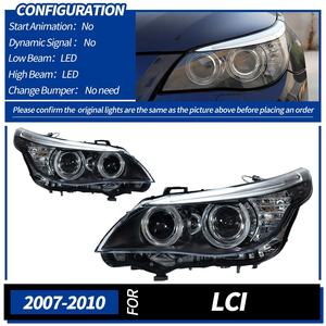 M5 E60 E61 LCI 2006 2007 2009 Lampu Depan LED <span class=keywords><strong>Angel</strong></span> <span class=keywords><strong>Eyes</strong></span> Satu Set untuk <span class=keywords><strong>BMW</strong></span> - Product Image 6