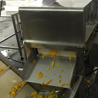 Commerciële 220V 380V gedroogde vruchten snijmachine voor dadels, vijgen, mango's, abrikozen, pruimen, in blokjes gesneden; groentesnijmachine