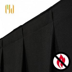 Vải màn sân khấu chống cháy Nặng-màn mờ hai mặt với chứng nhận DIN4102-B1 - Product Image 4