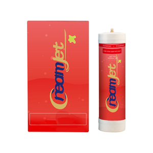 CreamJet Entrepôt UE 2 pièces/boîte Faible MOQ Cylindre de gaz CO2/N2 de qualité alimentaire pour crème fouettée pour outils de pâtisserie - Product Image 2