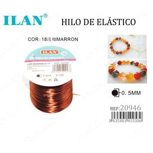 Filo Elastico 0,5 mm 15 m per Creazione di Gioielli - Product Image 1