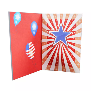 Carte de vœux <span class=keywords><strong>d</strong></span>'<span class=keywords><strong>anniversaire</strong></span> musicale Winpsheng, design moderne 3D <span class=keywords><strong>personnalisé</strong></span>, avec <span class=keywords><strong>musique</strong></span> et lumière - Product Image 5
