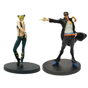 ตัวการ์ตูน jolyne cujoh 2รูปแบบการ์ตูน jojos แปลกประหลาดการผจญภัยตัวเลข kujo jotaro Manga Figurine โมเดลตุ๊กตาของเล่น