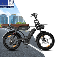 Vélo électrique M9 250W 48V 35Ah Double batterie Autonomie 130 km Freins à disque hydrauliques 60 Nm Écran LCD Ebike