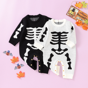 Mimixiong Vendita all'Ingrosso di Abbigliamento per Halloween, Pigiami in Maglia per Neonati e Bambini, Completi <span class=keywords><strong>Invernali</strong></span> all'Uncinetto, Tutine a Maniche Lunghe - Product Image 6