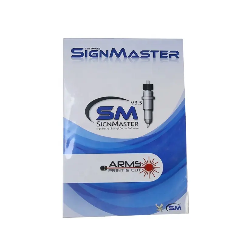 Versione di base Edition Signmaster Software Cut-ARMS per Plotter da taglio Tenneth