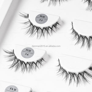 แถบขนตาแบบใส3คู่ทำมือขนตาแบบดูเป็นธรรมชาติขนตาดีไซน์ฟรีโลโก้ขายส่ง - Product Image 3