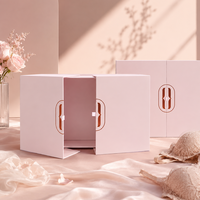 Boîte à sous-vêtements personnalisée, boîte cadeau de qualité supérieure à double porte pour l'emballage de vêtements