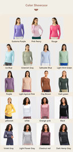 XW-D19083 nuovo prodotto di alta qualità Sexy e comodo allenamento Fitness in palestra erano le cime delle donne di Yoga in palestra - Product Image 5