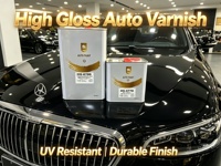 Vernis transparent anti-rayures, résistant aux UV, aux produits chimiques et à l'huile pour la réparation et la retouche, vente en gros d'usine, peinture automobile haute brillance pour réparation de voitures