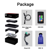 2022 Fcar HDS 600 Scanner de camion Diesel robuste outil de Diagnostic de voiture DPF Reset Pin detection Code Reader for All Cars 12V 24V