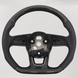 <span class=keywords><strong>Sench</strong></span> túi khí ban đầu nút hai mặt da đục lỗ sợi Carbon thể thao sang trọng tay lái cho Audi A4 A5 A6 C6 C7 - Product Image 6