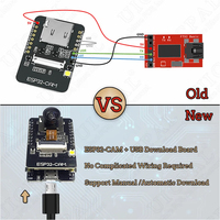Module caméra ESP32-CAM Wi-Fi sans fil avec antenne FPC, carte de développement AI OV5640, antenne Wi-Fi ESP32-CAM-MB